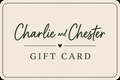 Charlie and Chester Jewellery Gift Card