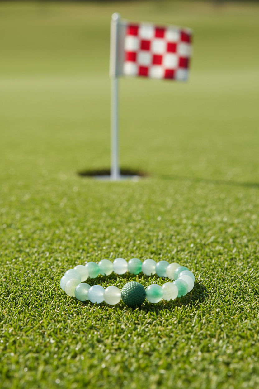 Green golf bracelet 